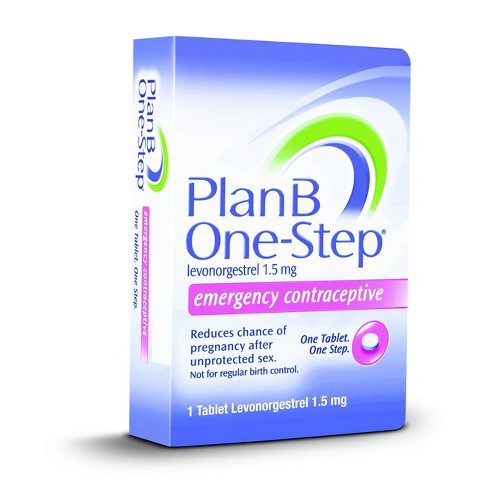 Picture of a package of Plan B One-Step